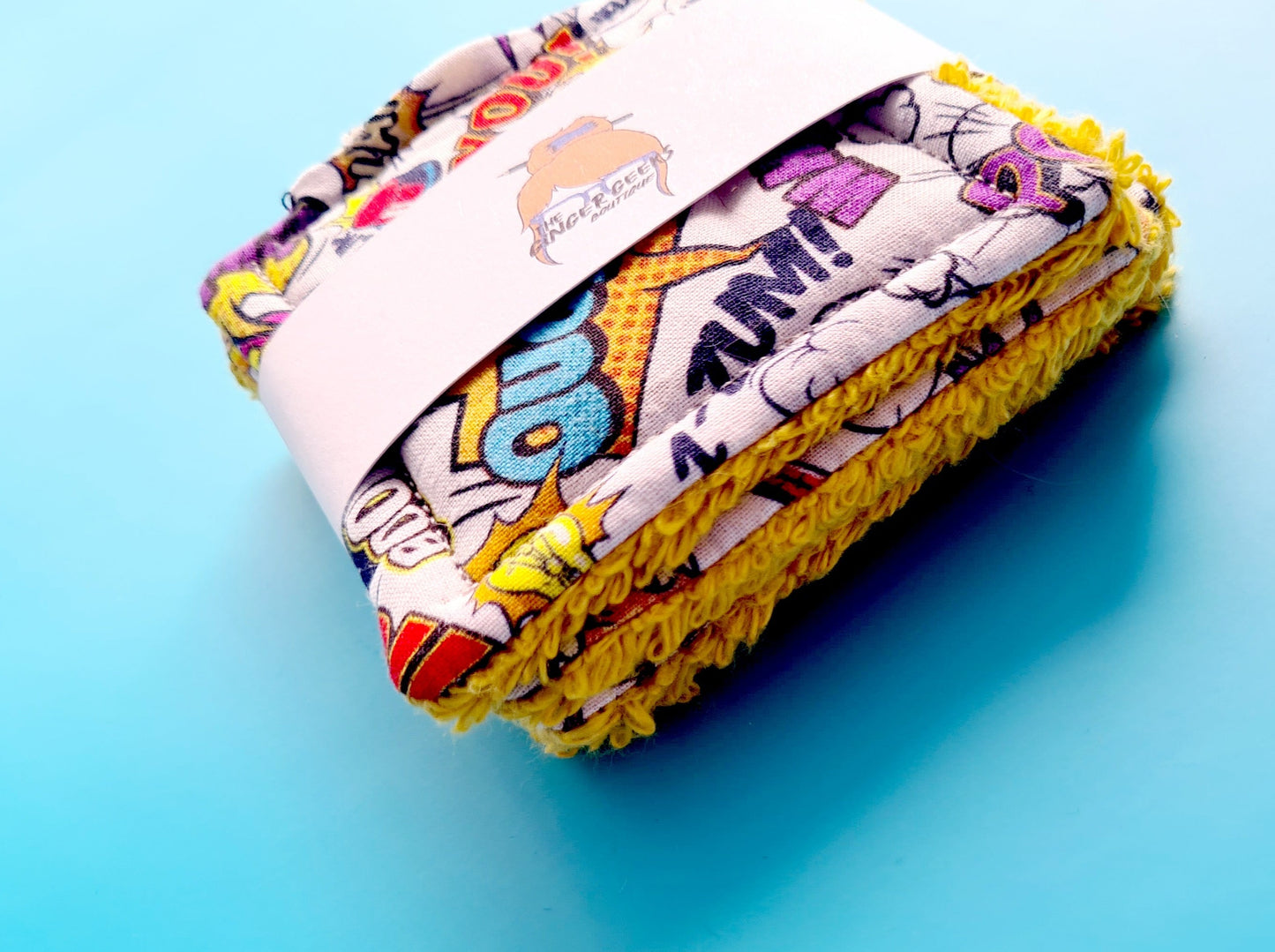 COMIC BOOK PRINT π - Cotton Face Pads