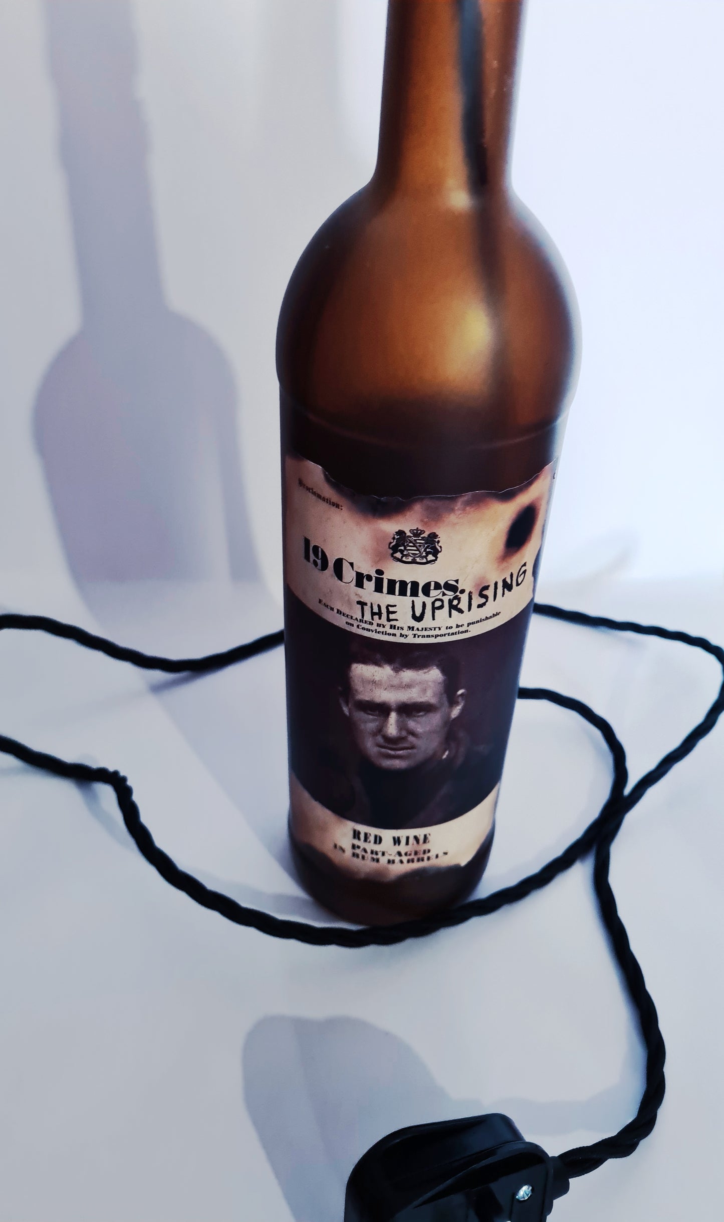 Wine Bottle Lamp