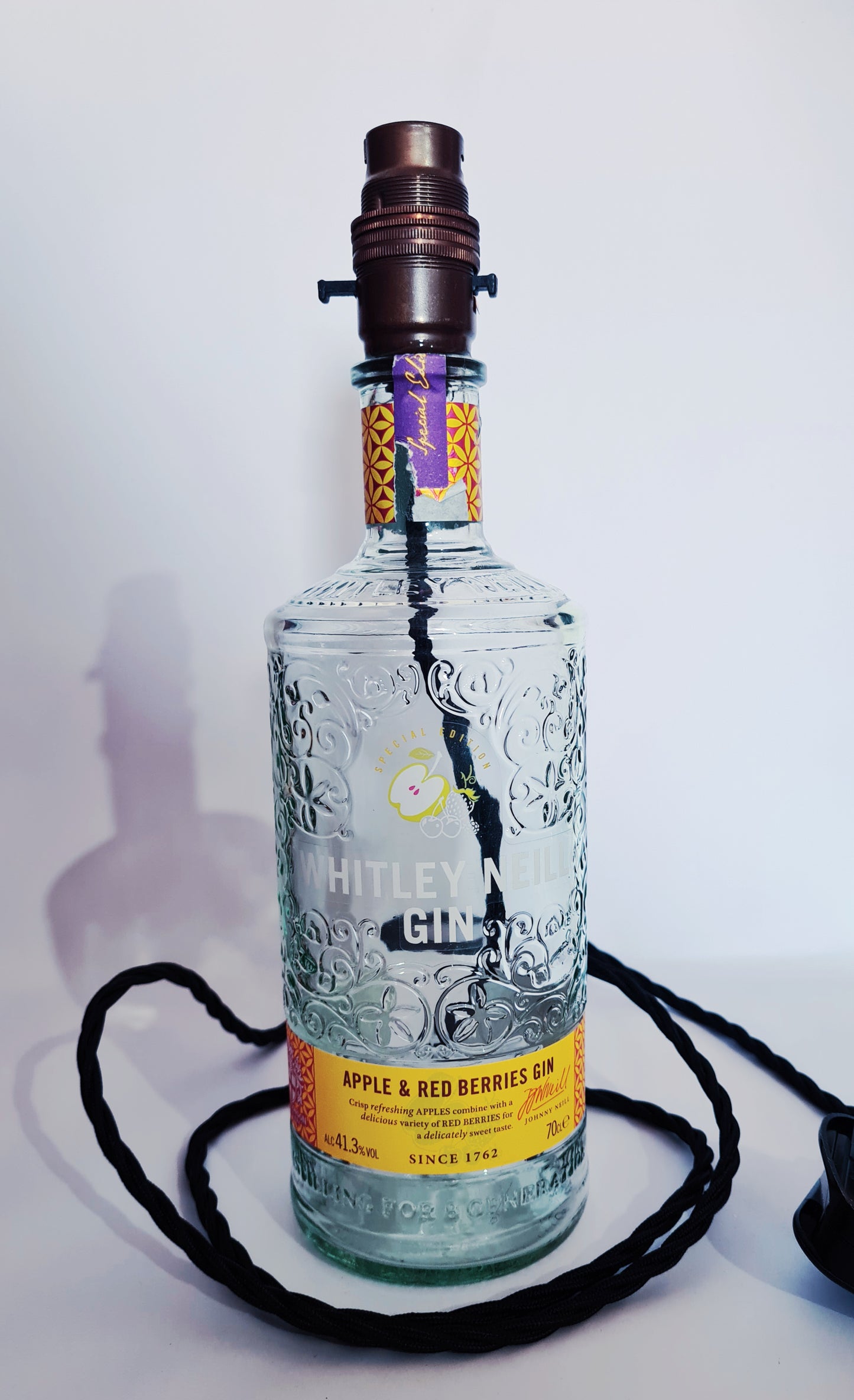 Gin Bottle Lamp