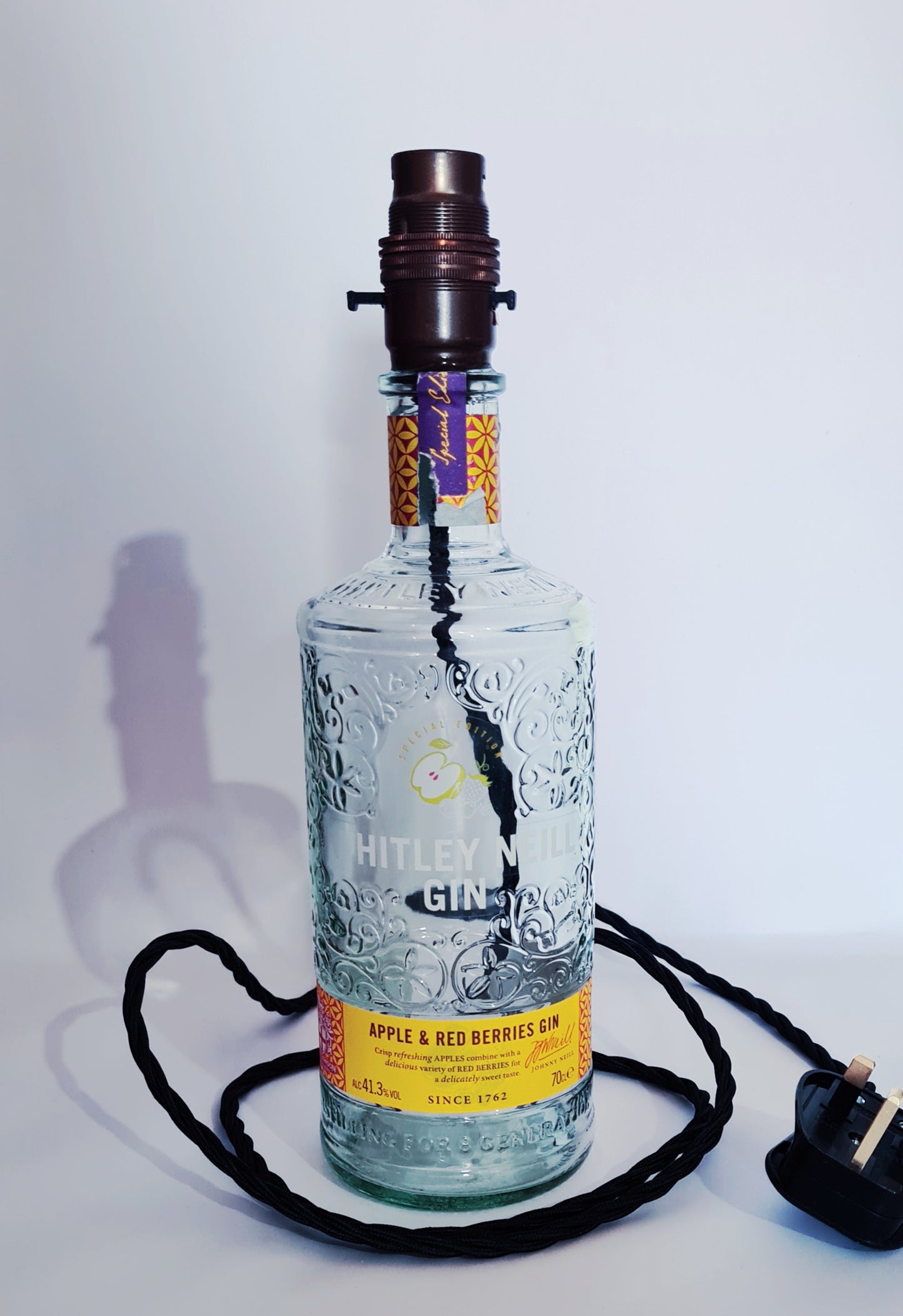 Gin Bottle Lamp