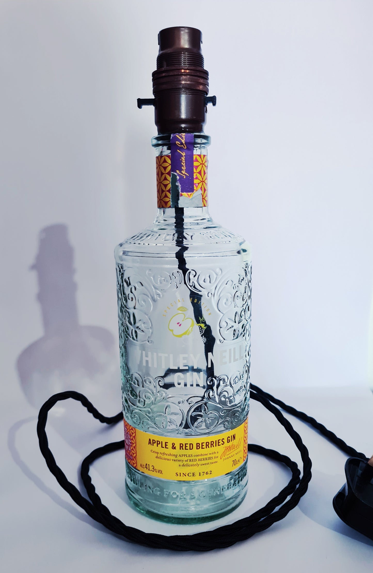 Gin Bottle Lamp