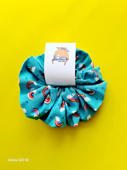 RAINBOW - Print Scrunchie