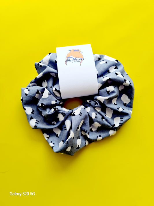 SHEEP - Print Scrunchie