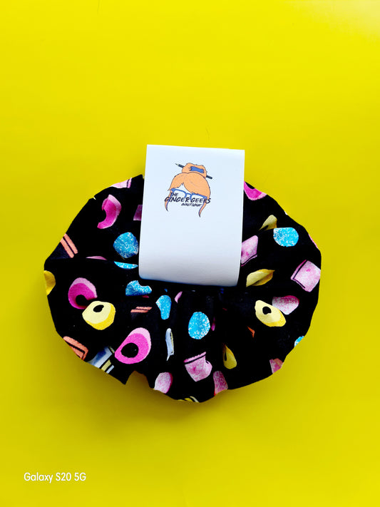 LIQUORICE ALL SORTS Print Scrunchie
