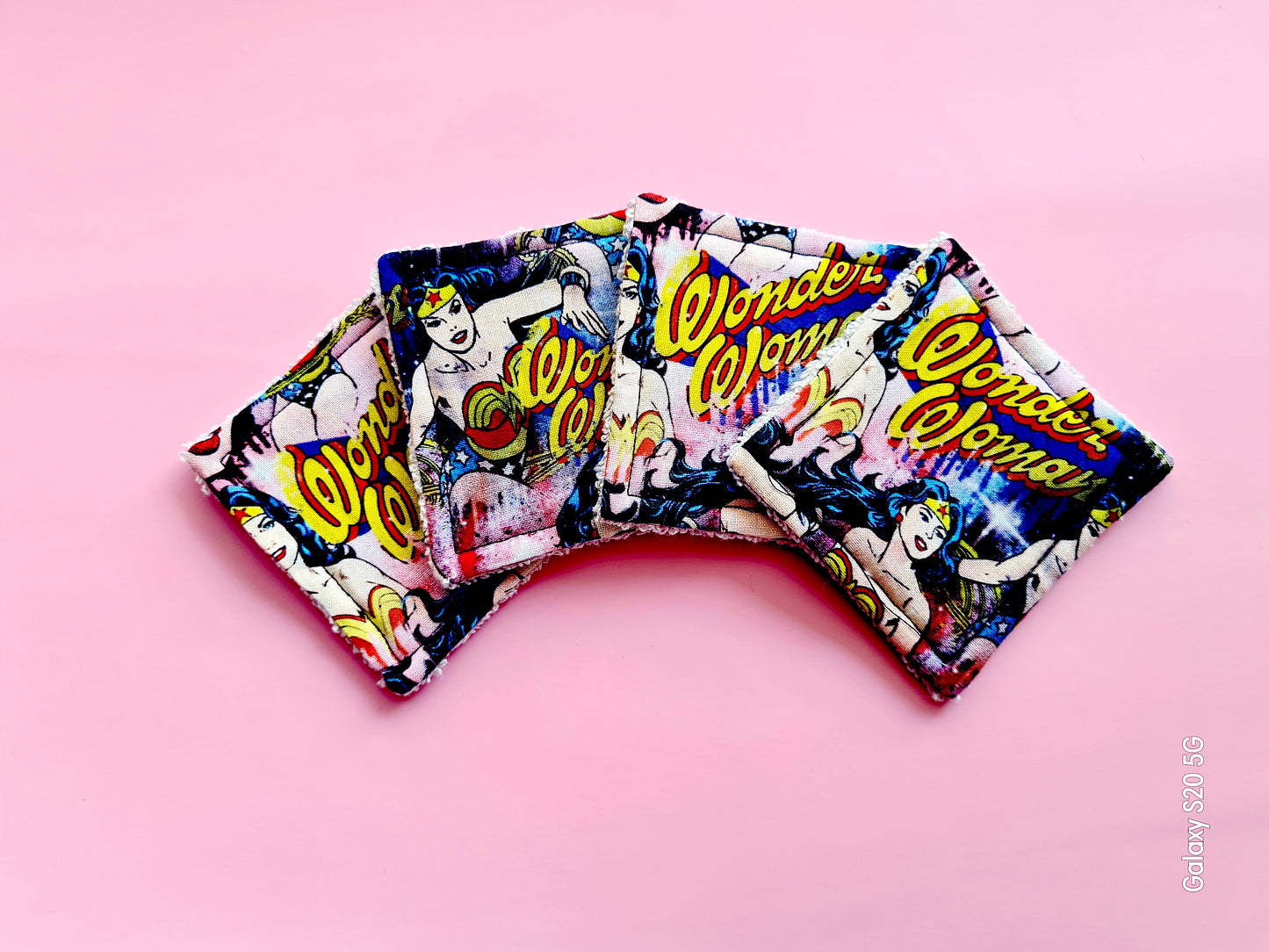 WONDER WOMAN INSPIRED - Cotton Face Pads