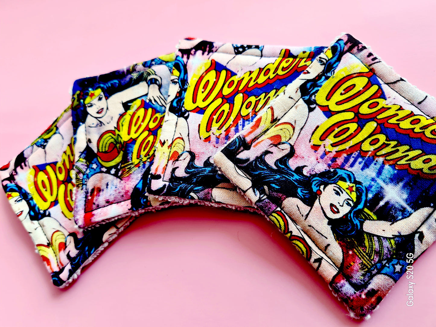 WONDER WOMAN INSPIRED - Cotton Face Pads