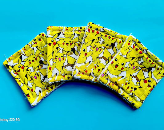 PIKACHU POKÉMON 💛 - Cotton Face Pads