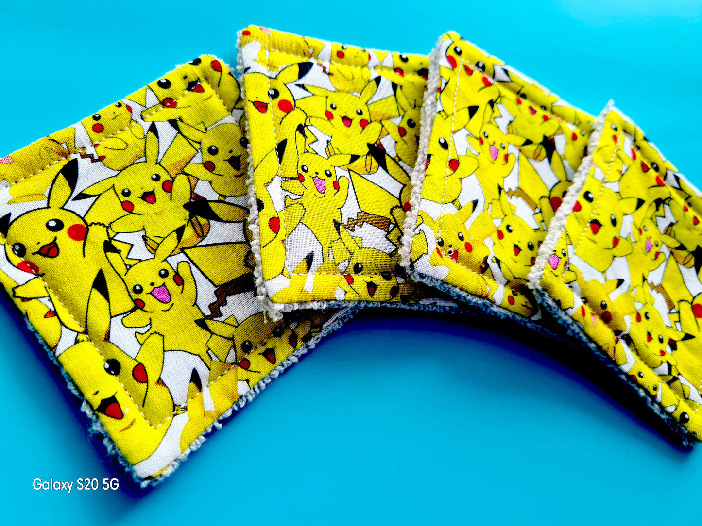 PIKACHU POKÉMON 💛 - Cotton Face Pads