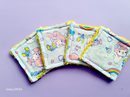 CINNAMOROLL - MY MELODY - Cotton Face Pads