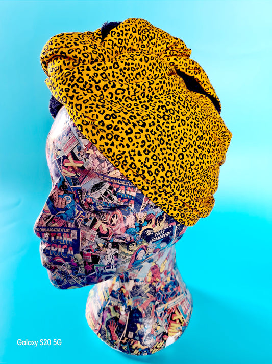 LEOPARD PRINT Towel Hair Wrap