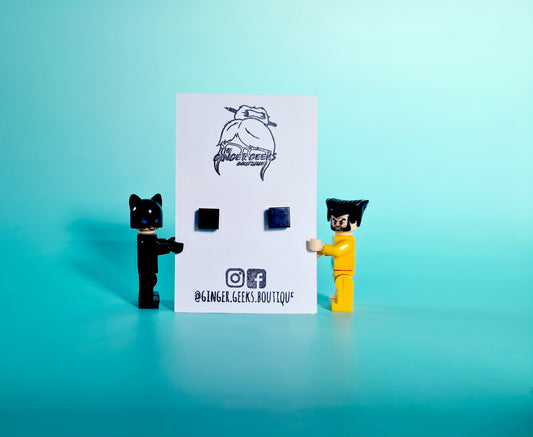Black Square Lego (R) Studs