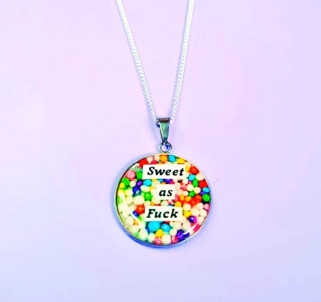 💜 Sweet As Fuck Necklace 💜