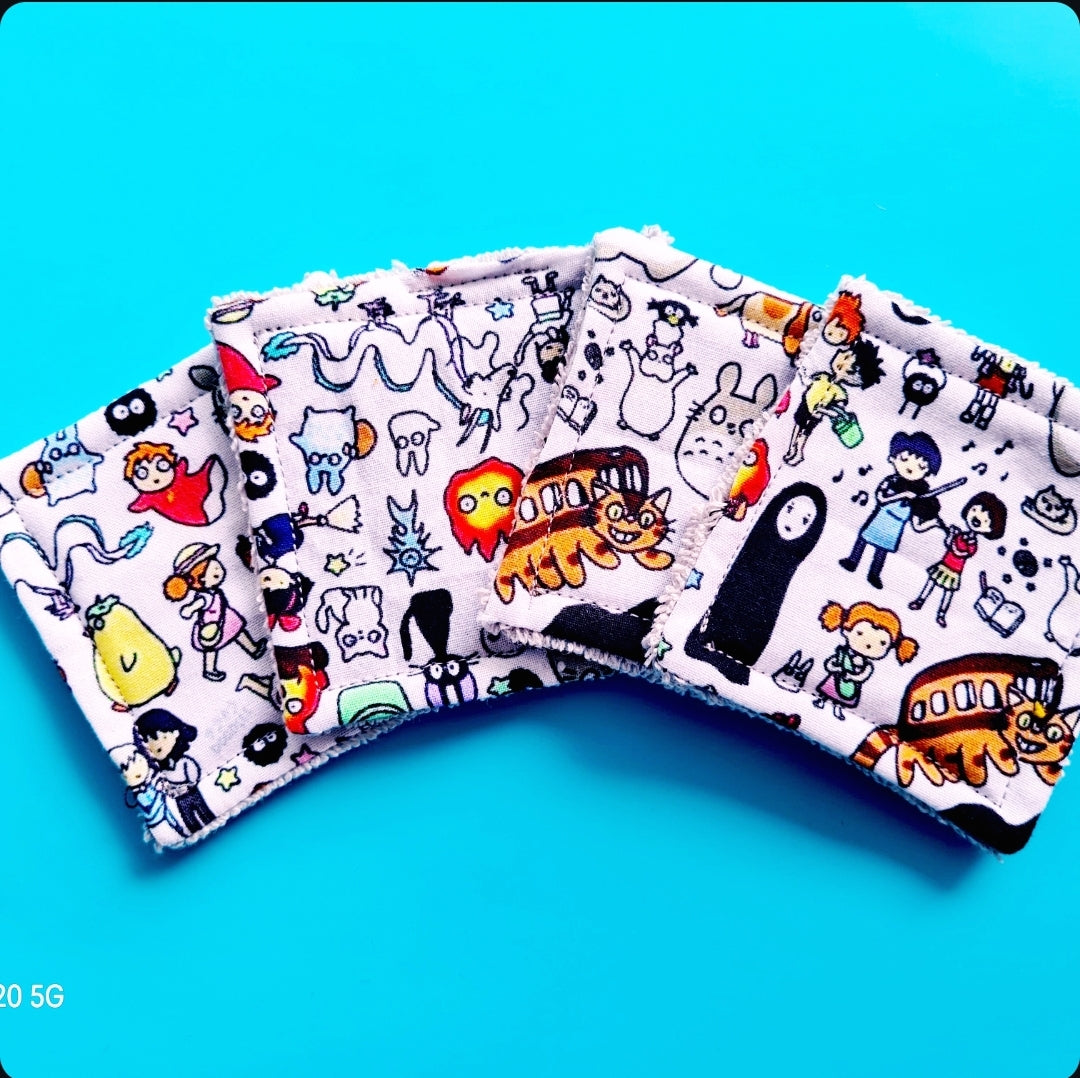 ANIME GHIBLI - Cotton Face Pads