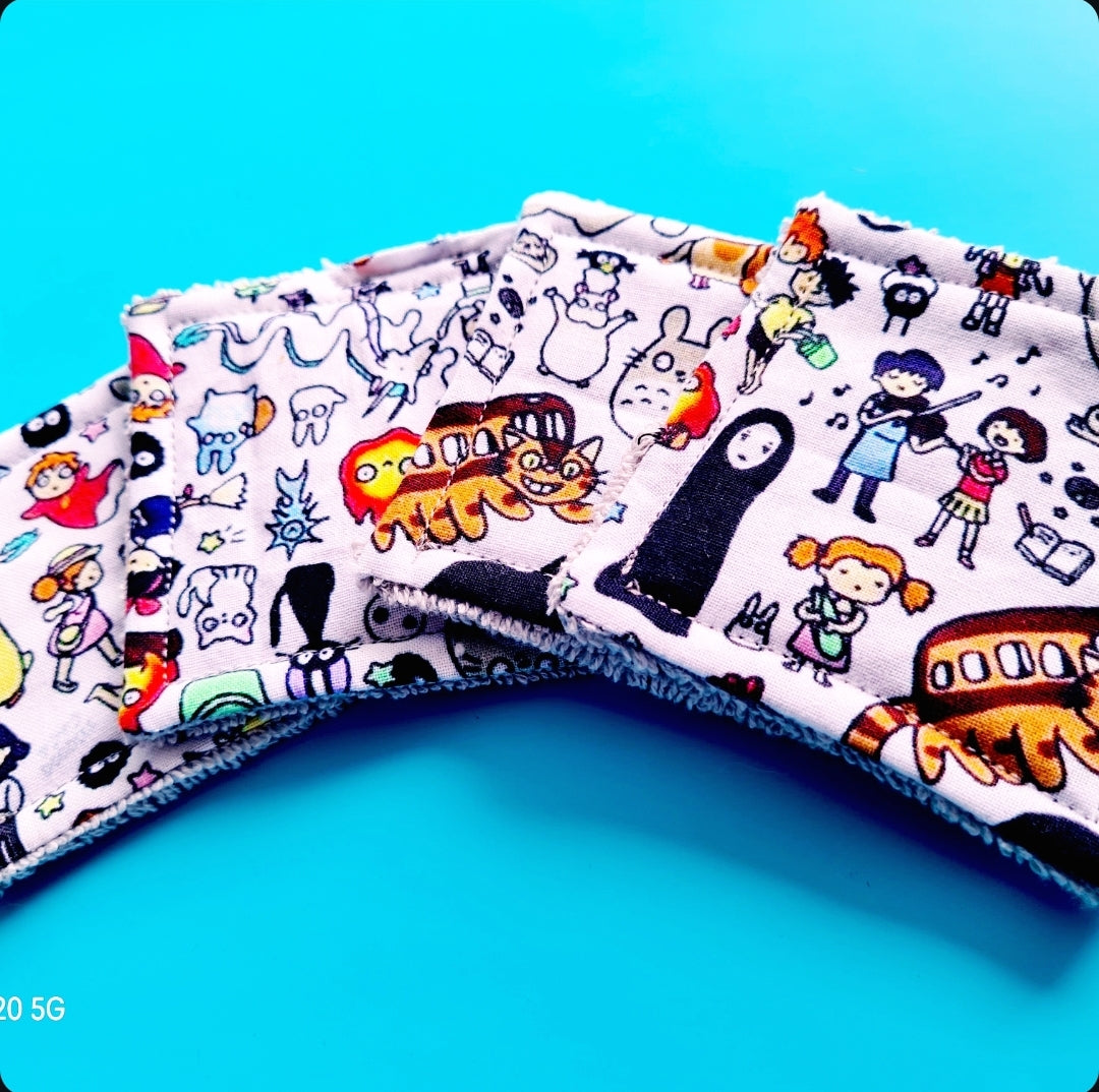 ANIME GHIBLI - Cotton Face Pads