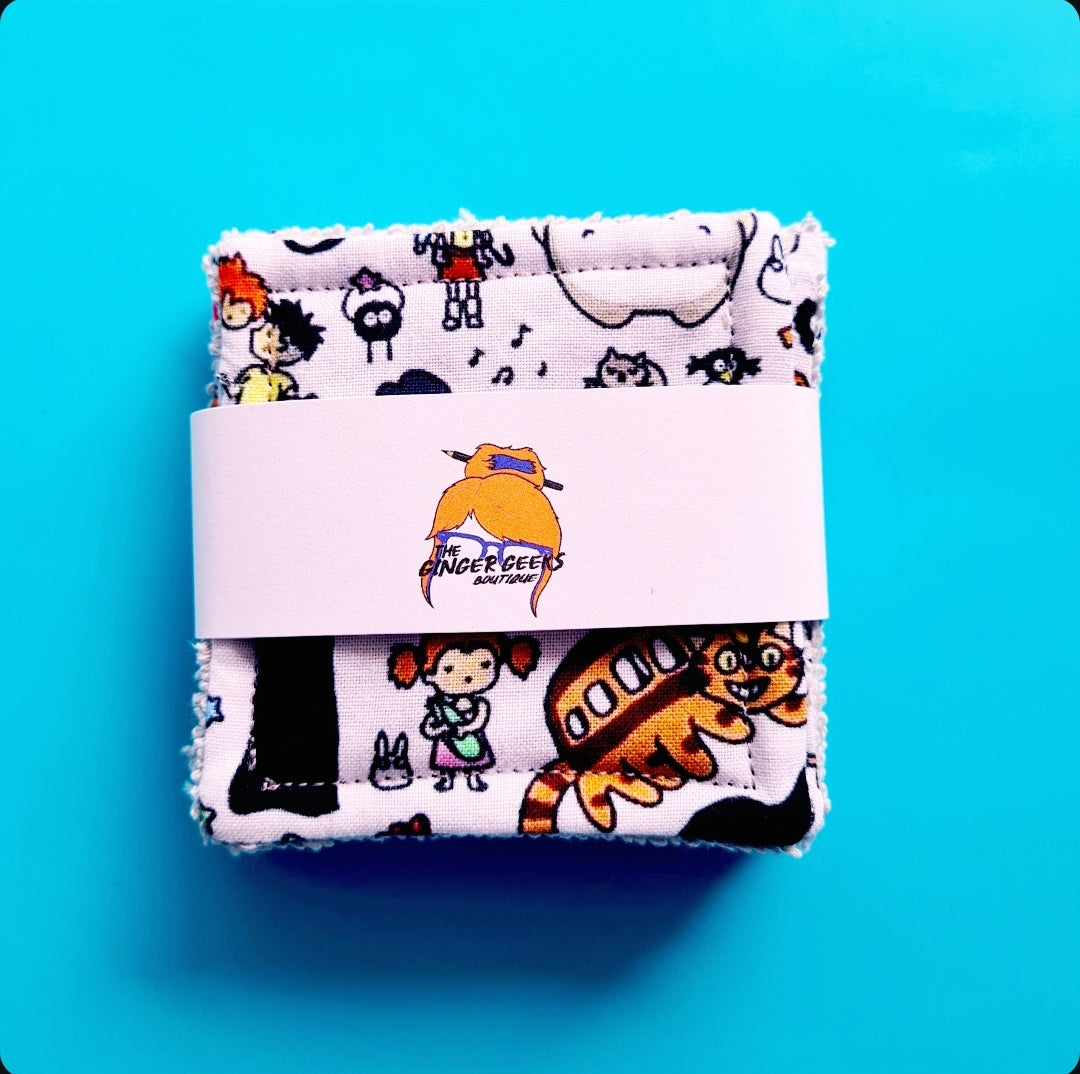 ANIME GHIBLI - Cotton Face Pads