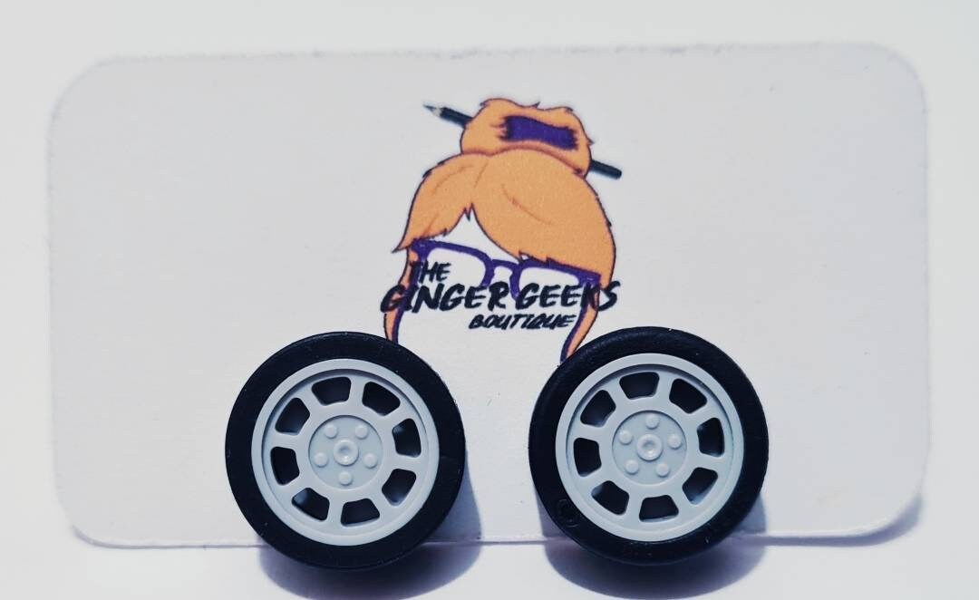 Lego (R) Wheel Stud Earrings
